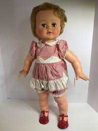 Sold at Auction: 1960s Ideal “Kissy” Doll 23”