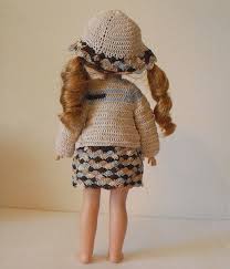 F48 Shell Skirt Set for the 14-inch Vinyl Dolls - Etsy