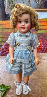 Vintage Shirley Temple IDEAL Doll 15” Tall Dimples | eBay