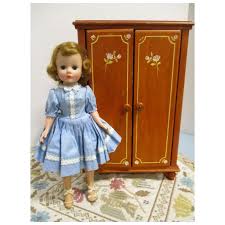 Vintage 1950s Keystone Wooden Wardrobe. For Sale at Ruby Lane