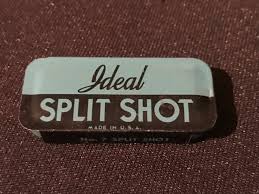 Vintage Ideal Split Shot Tin - 1950s - From ...