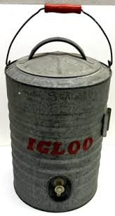 Vintage IGLOO Galvanized Metal 3-Gallon Drinking Water ...