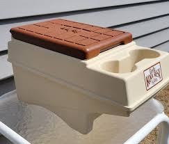 Vintage Little Kool Rest IGLOO Car Console Cooler Brown & Tan Ice Chest 1983 | eBay