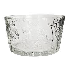 1970s Iittala Finland Flora 5" Glass Bowls Designed by Oiva ...