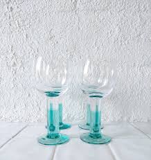 4 IITTALA MONDO White Wineglasses Rare Colour Green Nuutajärvi Kerttu Nurminen. Scandinavian Finnish Design Glass - Etsy