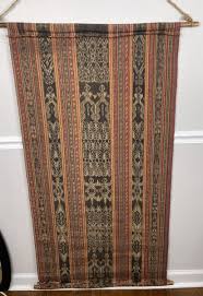 Vtg 70s Hand Woven Wall Hanging rich Browns 29” x 54” Decor ...