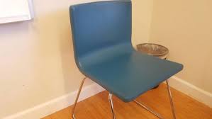 IKEA Bernhard Leather Chair - Teal for Sale in Mountain View ...