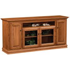 QW Amish Flat Wall Traditional 70" TV Stand – Quality Woods ...