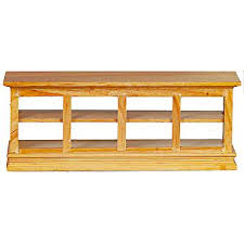 Dolls House Oak Display Case Cabinet Counter 1:12 Shop ...