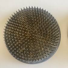 VTG Set Flower Frog Ikebana Metal Japanese Arrangement | eBay