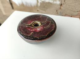 KONRAD QUILLMANN STUDIOKERAMIK SCHAUKEL- VASE GERMAN STUDIO POTTERY OBJECT | eBay