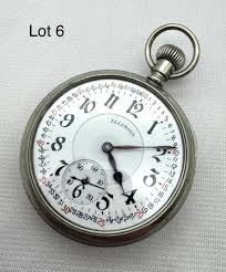 Sold at Auction: Antique Illinois Watch Co. Pocket Watch in 14K Gold Filled Case