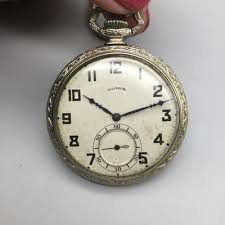 1923 Illinois Grade 274 Pocket Watch Manual Wind 45mm 21 Jewels Chain Knife Fob | eBay