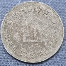Missouri Sales Tax Receipt Token 1 Mill #59645 | eBay