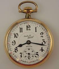 16s 21 Jewel Illinois SANTE FE Special Pocket Watch C1922 ...