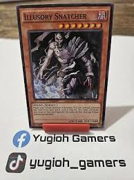 Yu-Gi-Oh Illusory Snatcher SR01 1st Edition Common Light ...