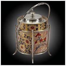 Royal Crown Derby Jam Jar. For Sale at Ruby Lane