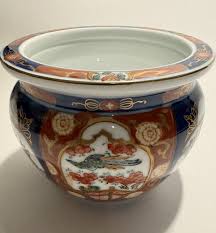 JAPAN Hand painted Gold imari midcentury vase/pot vtg HEYGILL Imp yazaemon kiln | eBay