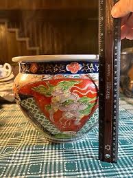 Antique Japanese Imari Porcelain Planter | eBay