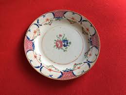 Antique 18th century Chinese Export Porcelain Plate Famille Rose French Market | eBay