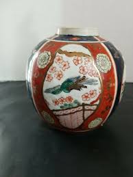Antique Signed Japanese Imari Ginger Jar | eBay