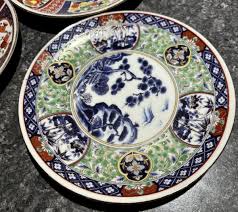 3 Antique Japanese Imari Porcelain Plates | eBay
