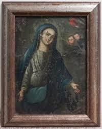 Sold at Auction: Late 19th Century Spanish Colonial Oil on ...