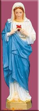 Immaculate Heart Of Mary Statue (Large) – The Catholic Shop