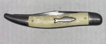 Vintage Imperial 2 Blade Prov Ri Fishing Fish Scaler Folding Pocket Knife USA | eBay