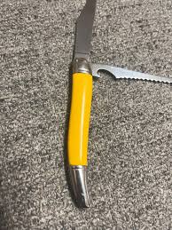 1950's 60's Imperial Ireland Yellow Scales Fish Knife /4 1/2 ...