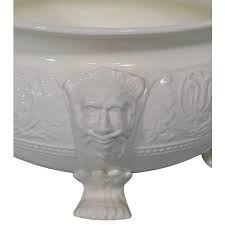Wedgewood Patrician Maskaron Tureen Footed Bowl | Chairish