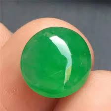 Natural Green Jadeite Loose Gem for Jewelry Making - Unique ...