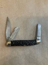 Vintage ERN Solingen Pocket Knife Crown 3 Blades | eBay