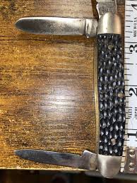 Vintage Nutmaster 3 Blade Folding Knife Made In USA | eBay