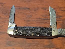 Vintage Rare Pal Cutlery Co. Folding 3 Blade Pocket Knife ...
