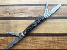 Vintage Boker 4 Blade Congress Knife - Etsy