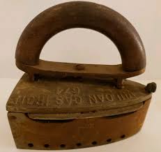 Antique 19th C. Vulcan 674 Gas Iron Victorian Steam Sad Iron - W.M. Crane Co. NY | eBay