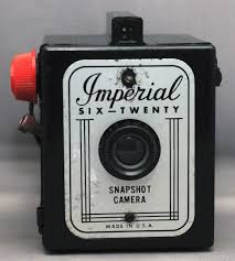 IMPERIAL SIX-TWENTY BOX Vintage Film Snapshot Camera * USA ...
