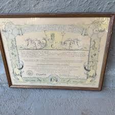 Imperium Neptuni Regis Certificate 1957 - Etsy