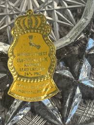 Vintage Imperlux Genuine Hand Cut Lead Crystal Made In Germany - 6 1/8 X 3 | eBay