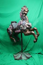 Get It Delivered! - Oriental Carousel Horse Wax Bronze ...
