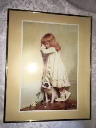 Framed Print of an 1893 Romantic British Painting of a ...