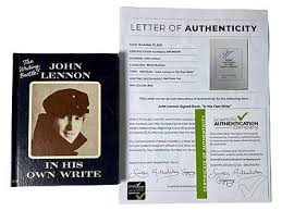 John Lennon Signed "in His Own Write" Book