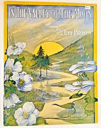 Vintage Sheet Music-1913-In The Valley Of The Moon-Branen ...