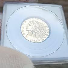 5 Dollars Indian Head 1914 Reproduction Replica Numismatic ...