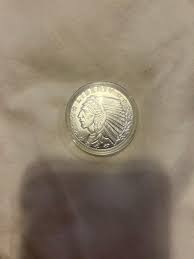 Indian silver round Like new | Mercari