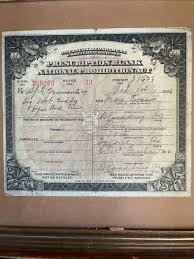 16. RARE FRAMED PRESCRIPTION FOR ALCOHOL 1926 ...