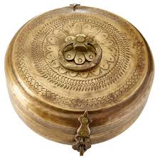 Brass Chapati Box – MAJA LIVING