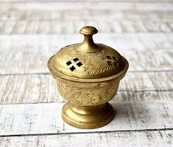 Vintage Small Messing Vases India Hand Made Messing ...