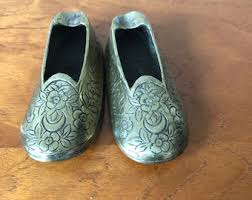 Vintage Brass Slipper, Pocket Ashtray, Indian Brass Shoe ...